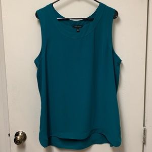 Banana Republic Emerald Sleeveless Blouse